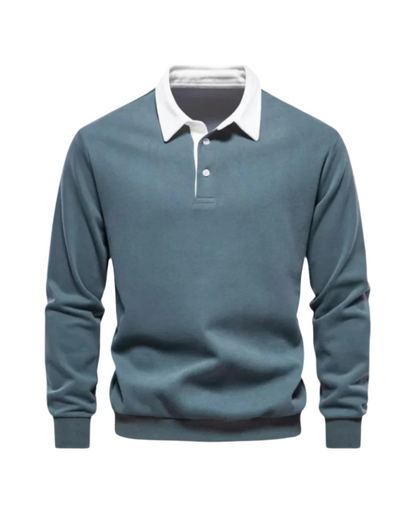 Farouk | Polo con cuello a contraste