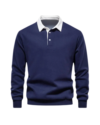 Farouk | Polo con cuello a contraste