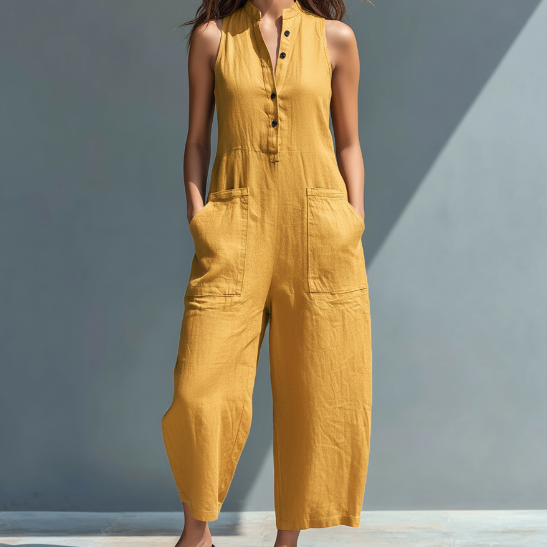 Maite | Elegante mono sin mangas