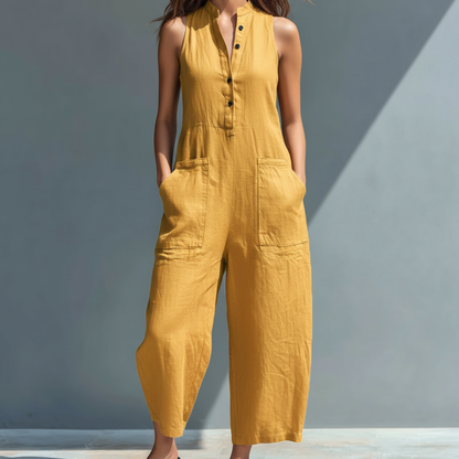 Maite | Elegante mono sin mangas