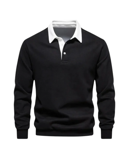 Farouk | Polo con cuello a contraste