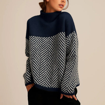 Estefanía | Jersey de cuello alto suave