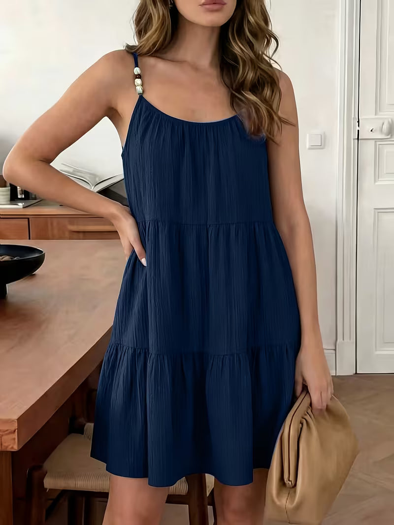 Masley |  Minivestido de corte holgado con tirantes finos
