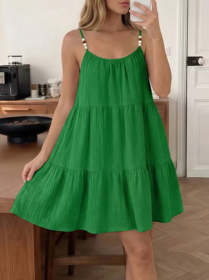 Masley |  Minivestido de corte holgado con tirantes finos