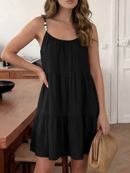 Masley |  Minivestido de corte holgado con tirantes finos