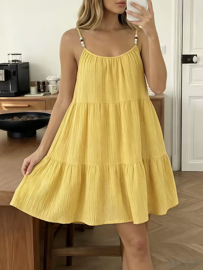 Masley |  Minivestido de corte holgado con tirantes finos