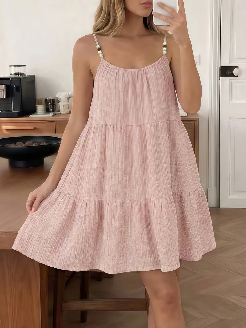 Masley |  Minivestido de corte holgado con tirantes finos